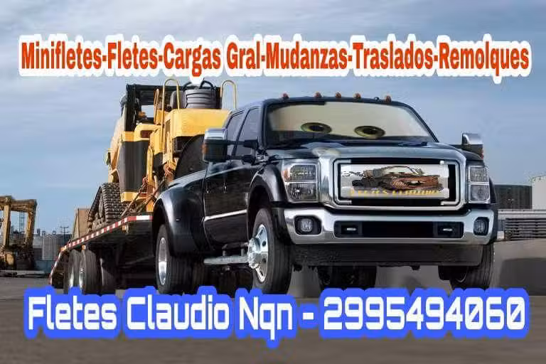 Fletes Claudio Nqn Neuquen