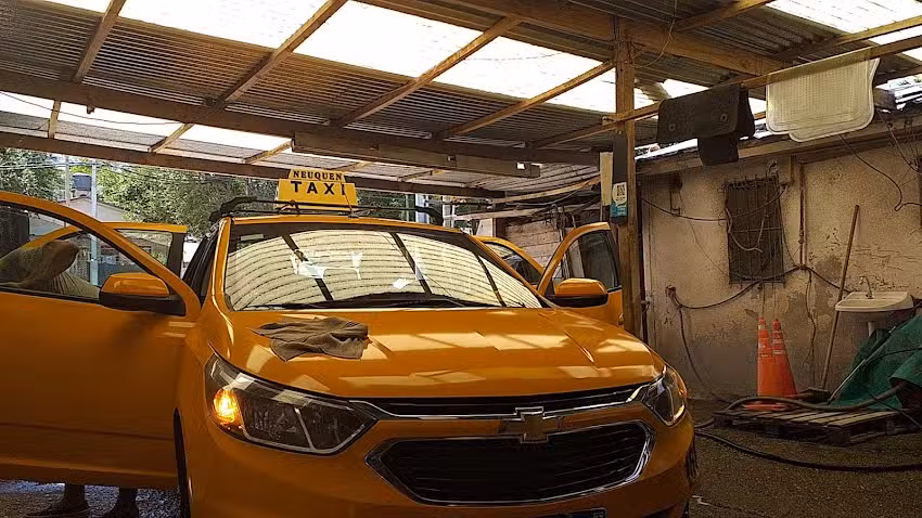 Lavadero de taxis el pelado