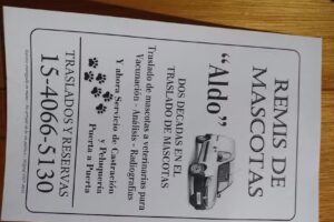 Remis de mascotas “Aldo”