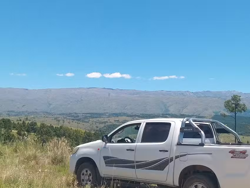 Remis traslados.4×4 Villa Yacanto YIMMY