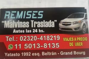 Remiseria Malvinas traslada