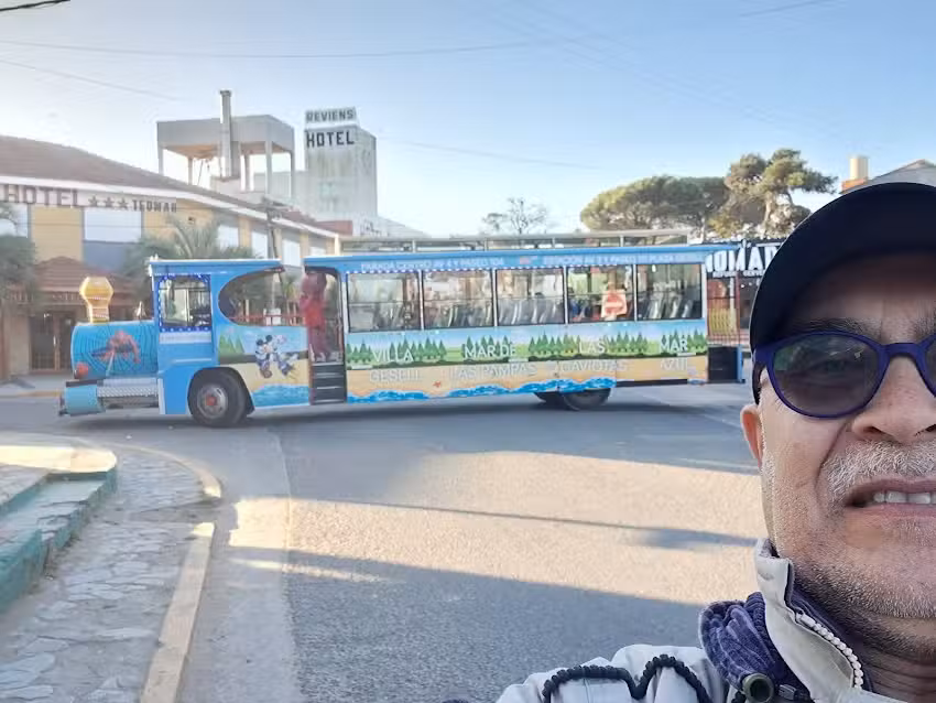 Salida del Trencito de la Alegr&iacute;a