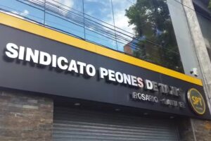 Sindicato Peones de Taxi Rosario.