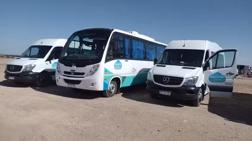 Transporte de pasajeros Kalemen Hue Srl